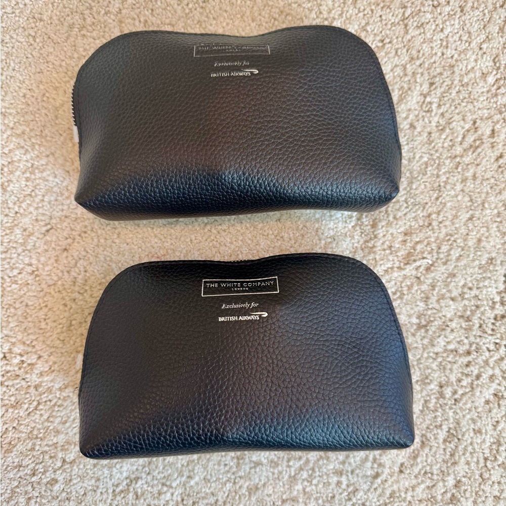 2 The White Company of London Toiletry Bags